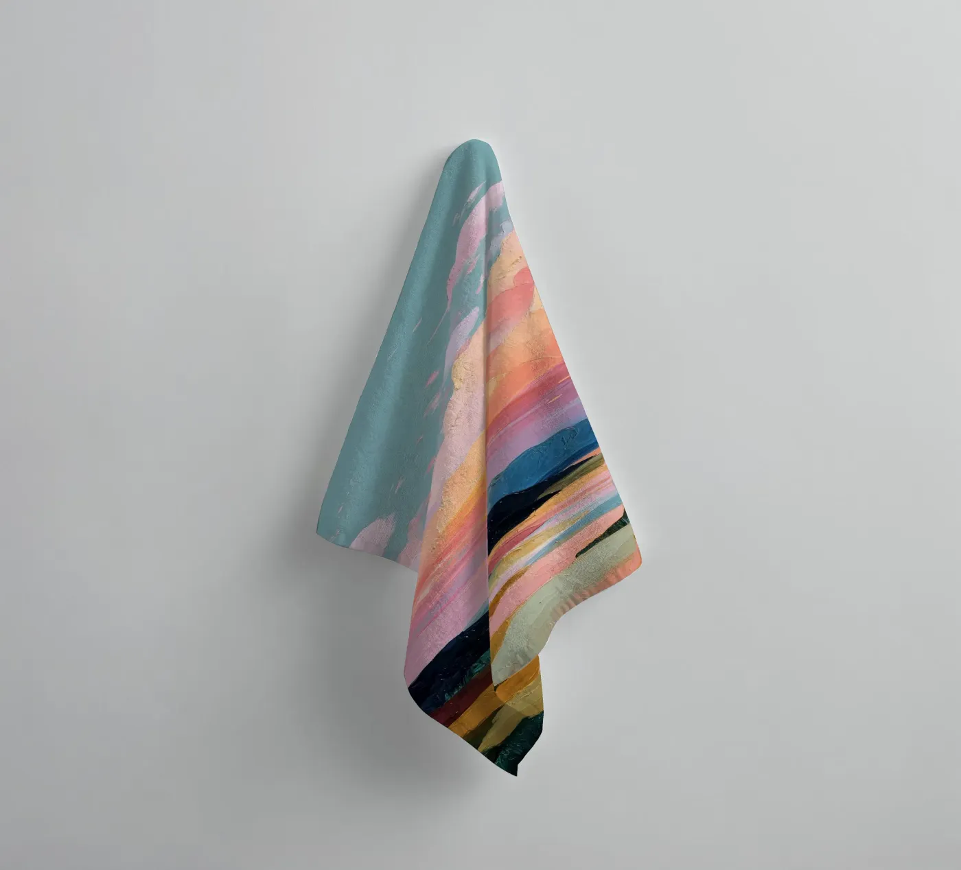 Soft Sky Reflection towel by softsoul