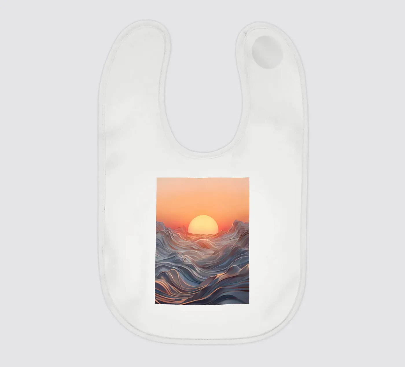 Sunset Symphony Babylätzchen von Artistic-shop