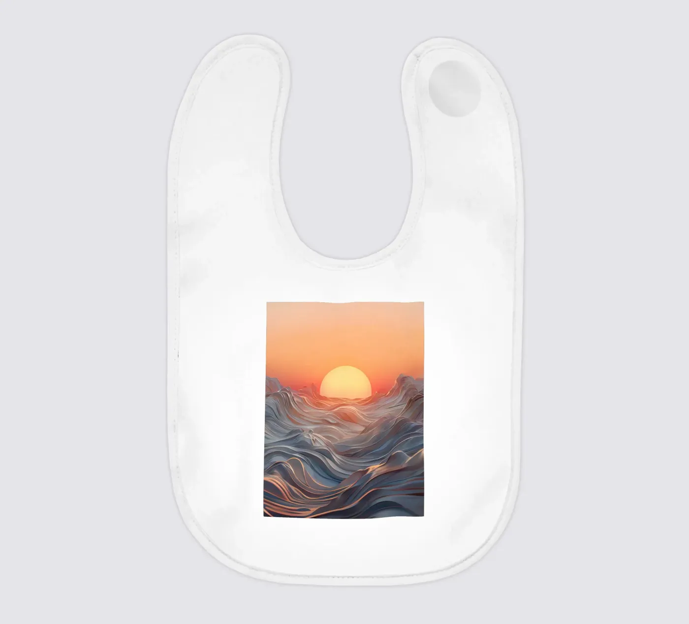 Sunset Symphony Babylätzchen von Artistic-shop