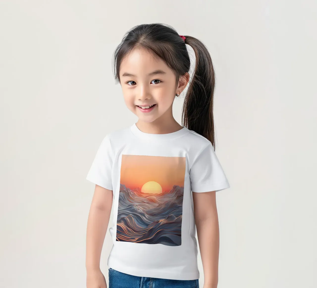 Sinfonia al tramonto t-shirt bambini da Artistic-shop
