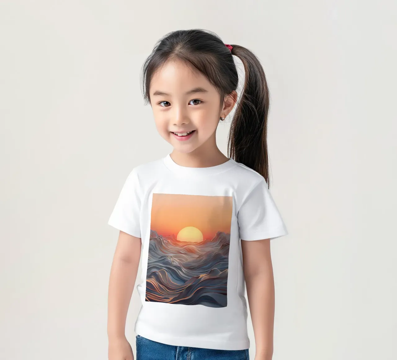 Sinfonia al tramonto t-shirt bambini da Artistic-shop