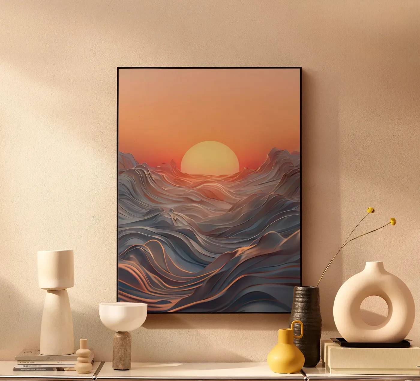 Sinfonia al tramonto plexiglass da Artistic-shop