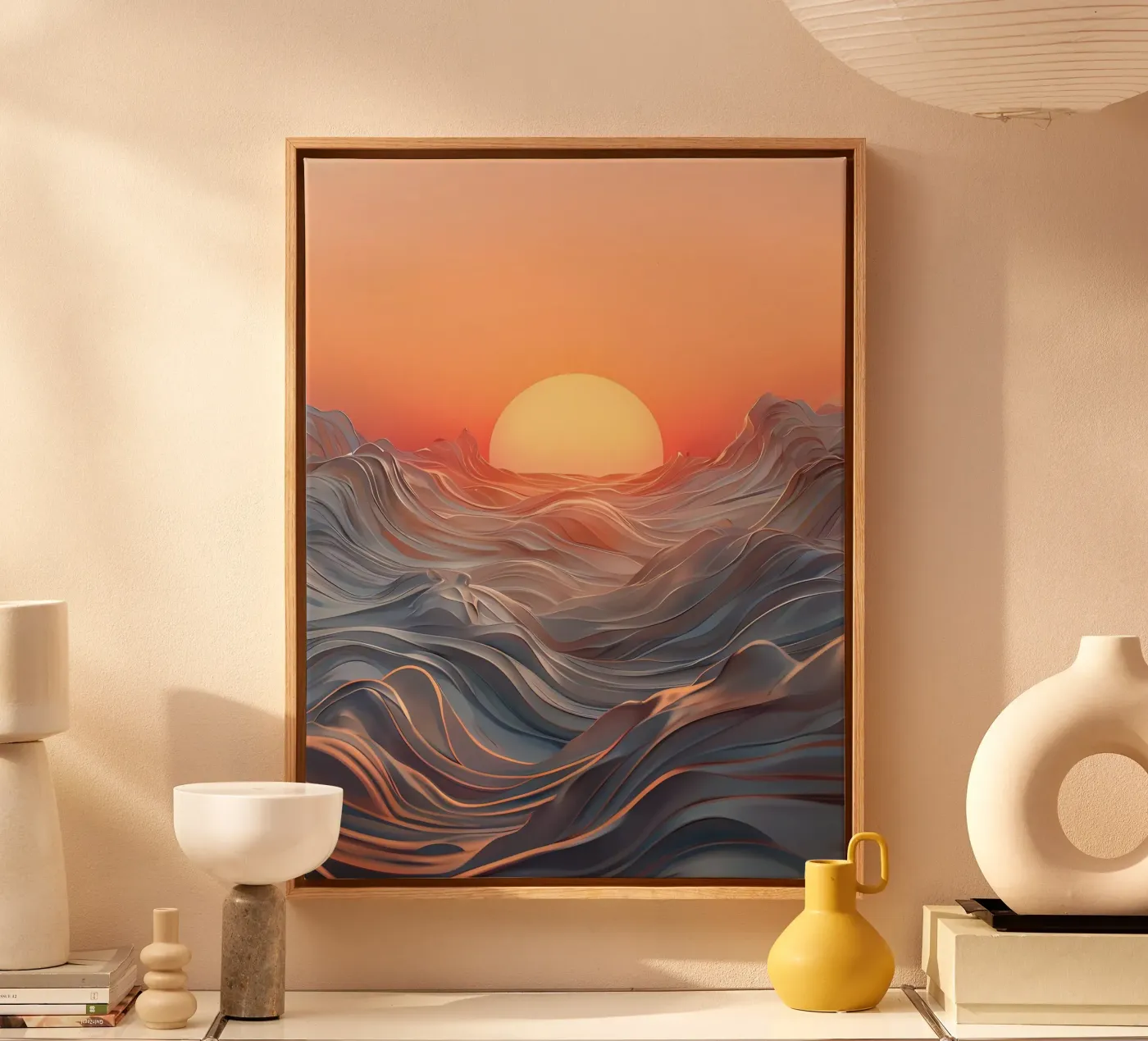 Sunset Symphony canvas by Artistic-shop