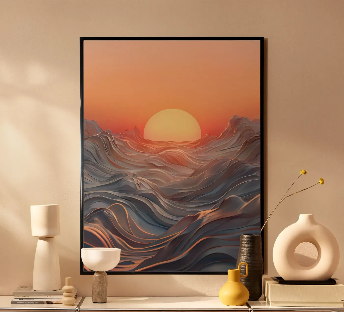 Symphonie du crépuscule poster de Artistic-shop