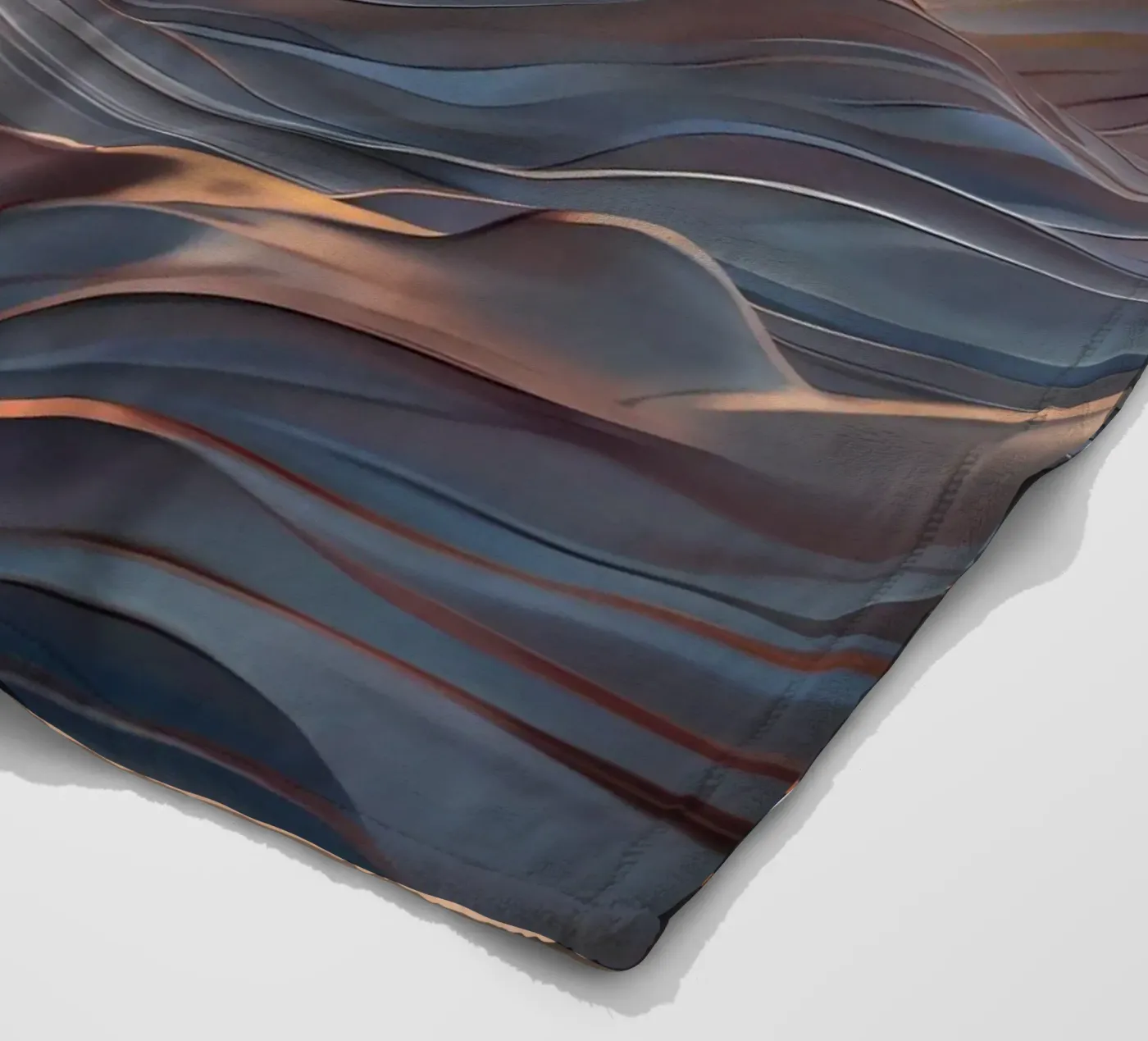 Sunset Symphony fleece blanket by Artistic-shop