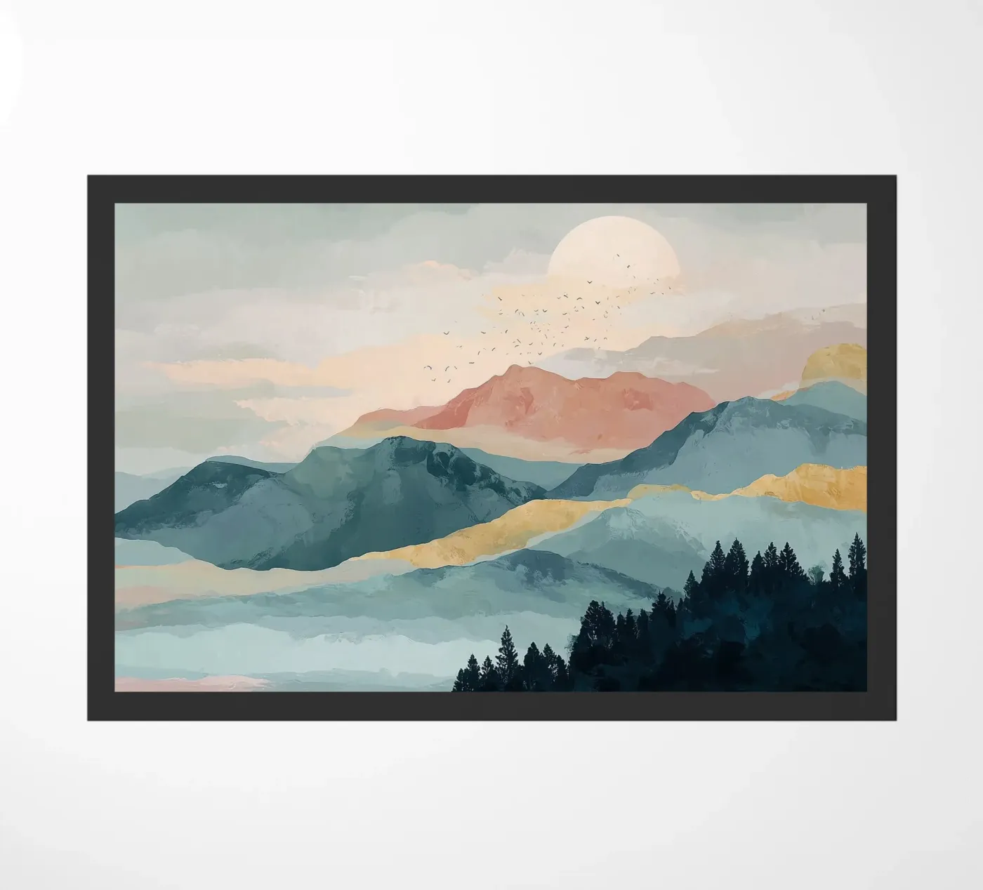 Pastel Mountain Range zerbino da softsoul