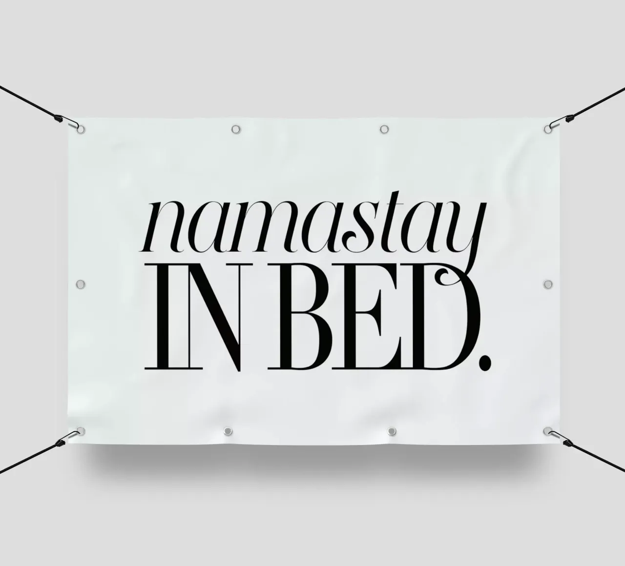 Namastay In Bed telo in pvc da Honeymoon Hotel