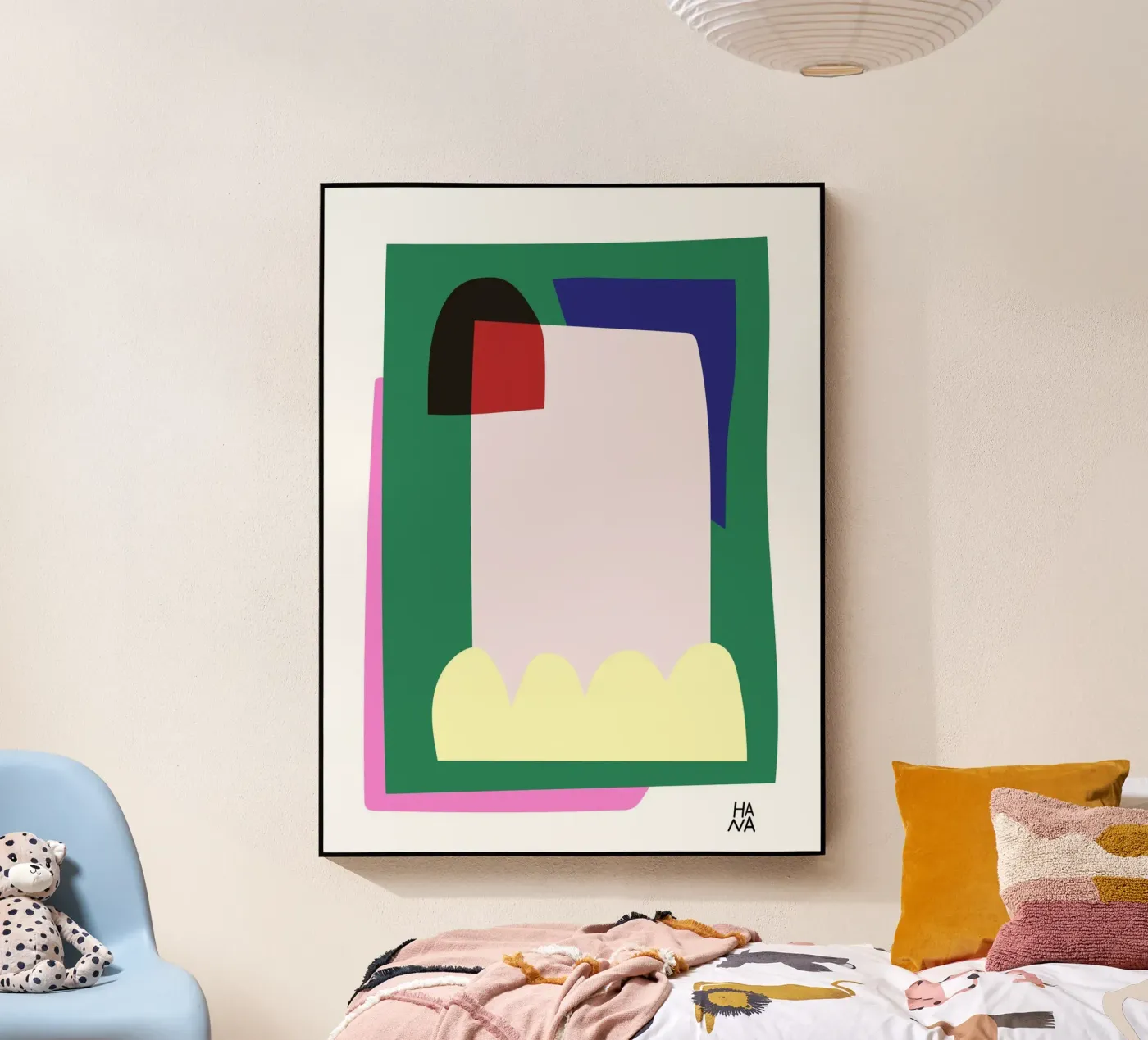 Collage No 10 acrylic glass by Studio ROSAGRAU