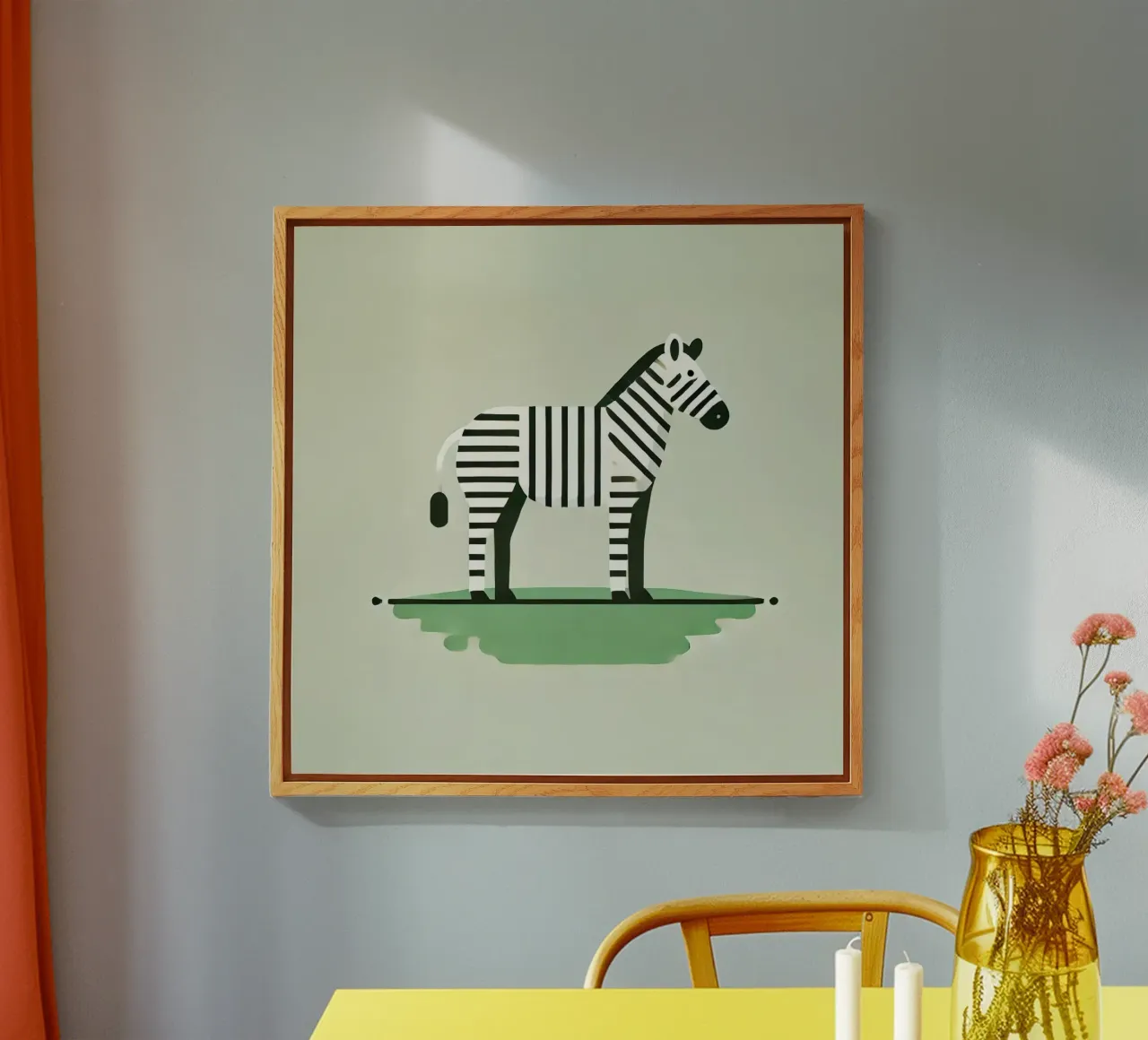 Zebra plexiglass da Alegria Fantasia