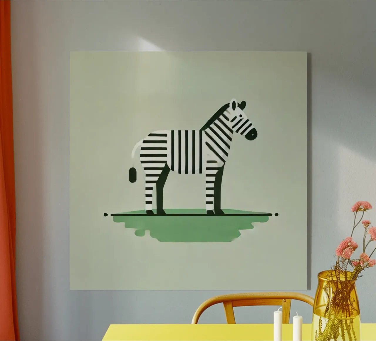 Zebra plexiglass da Alegria Fantasia