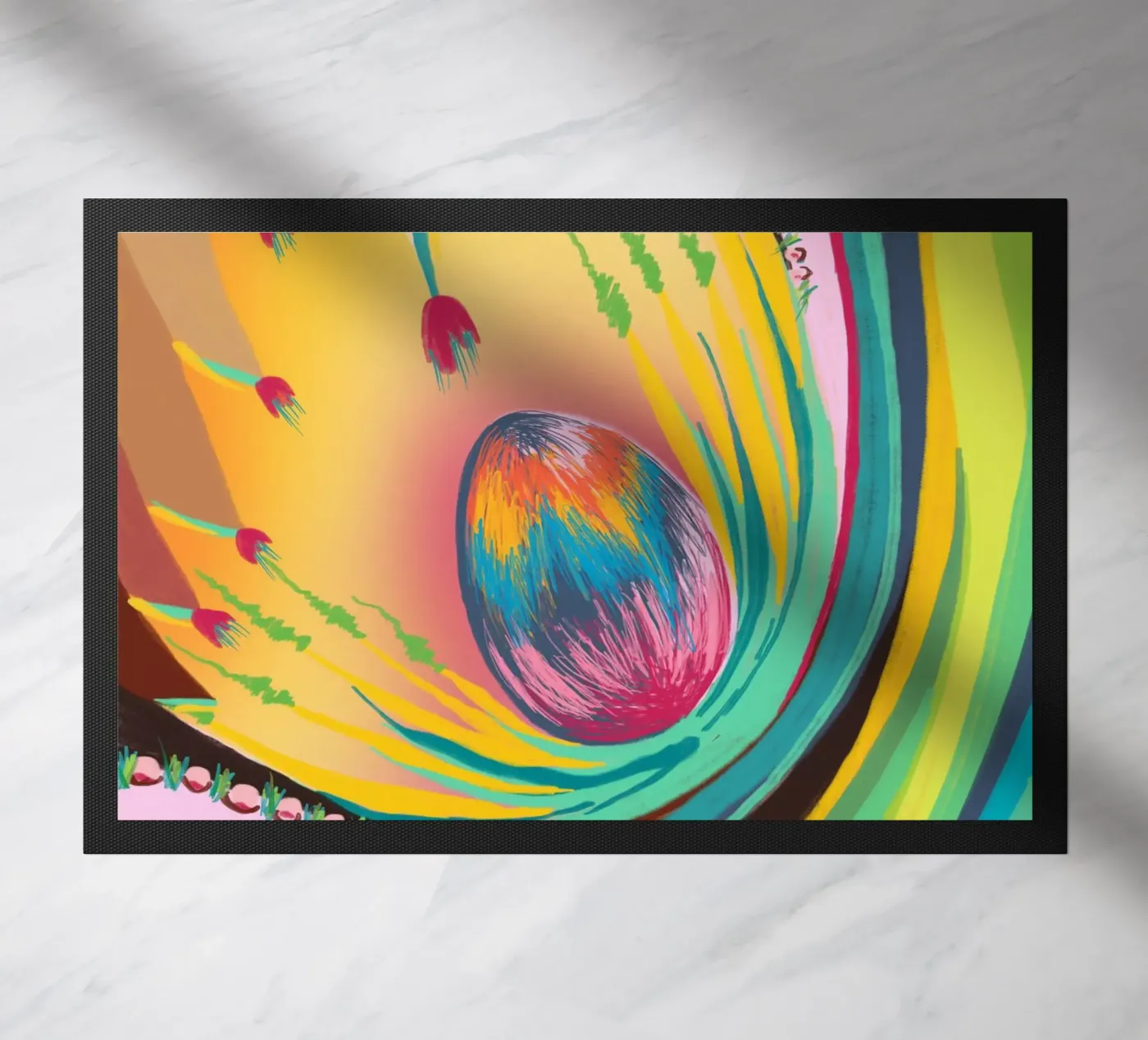 ZauberEi deurmat van bezirossi