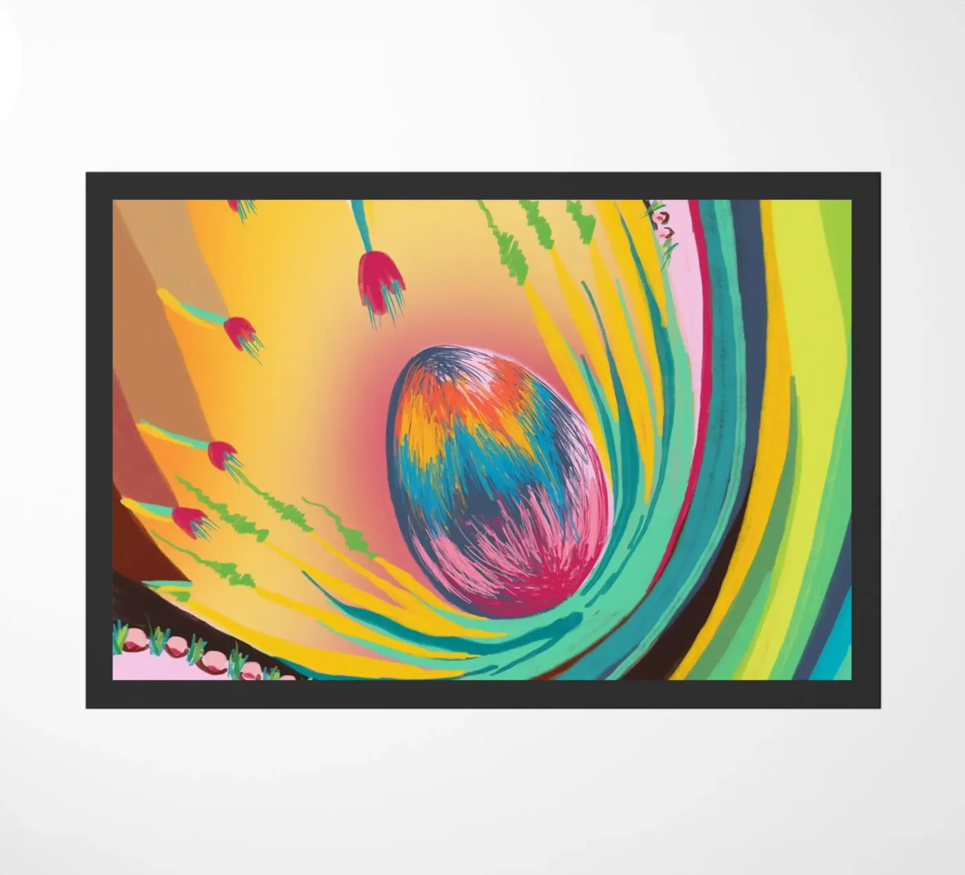 ZauberEi deurmat van bezirossi