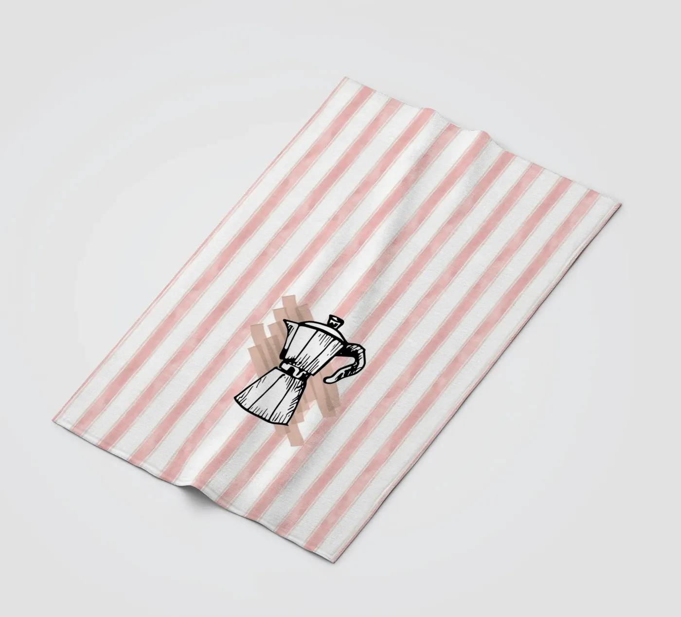 Retro coffee Fleecedecke von Happypatterns