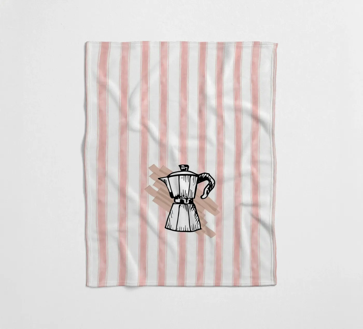 Retro coffee Fleecedecke von Happypatterns