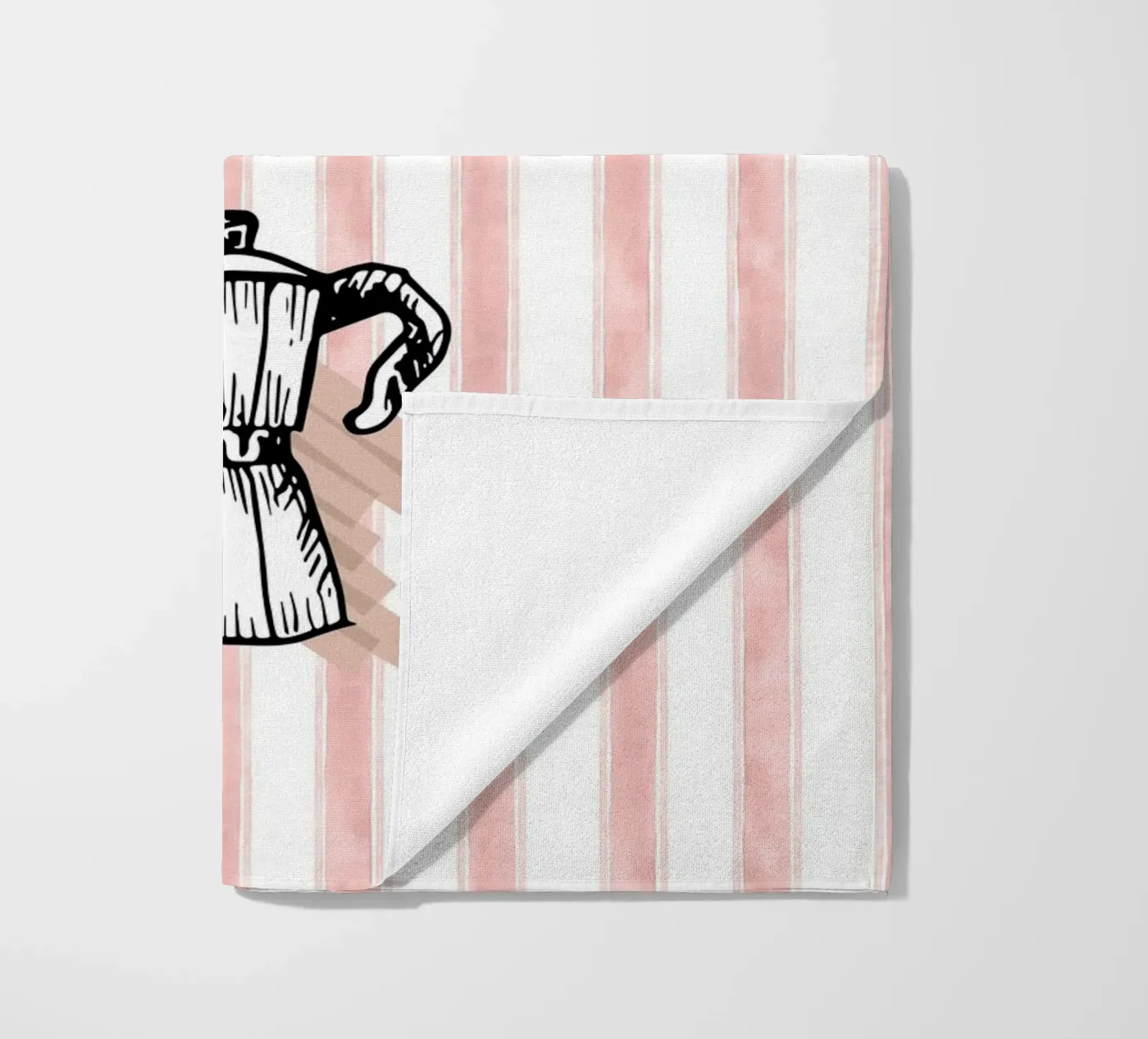 Retro coffee telo mare da Happypatterns