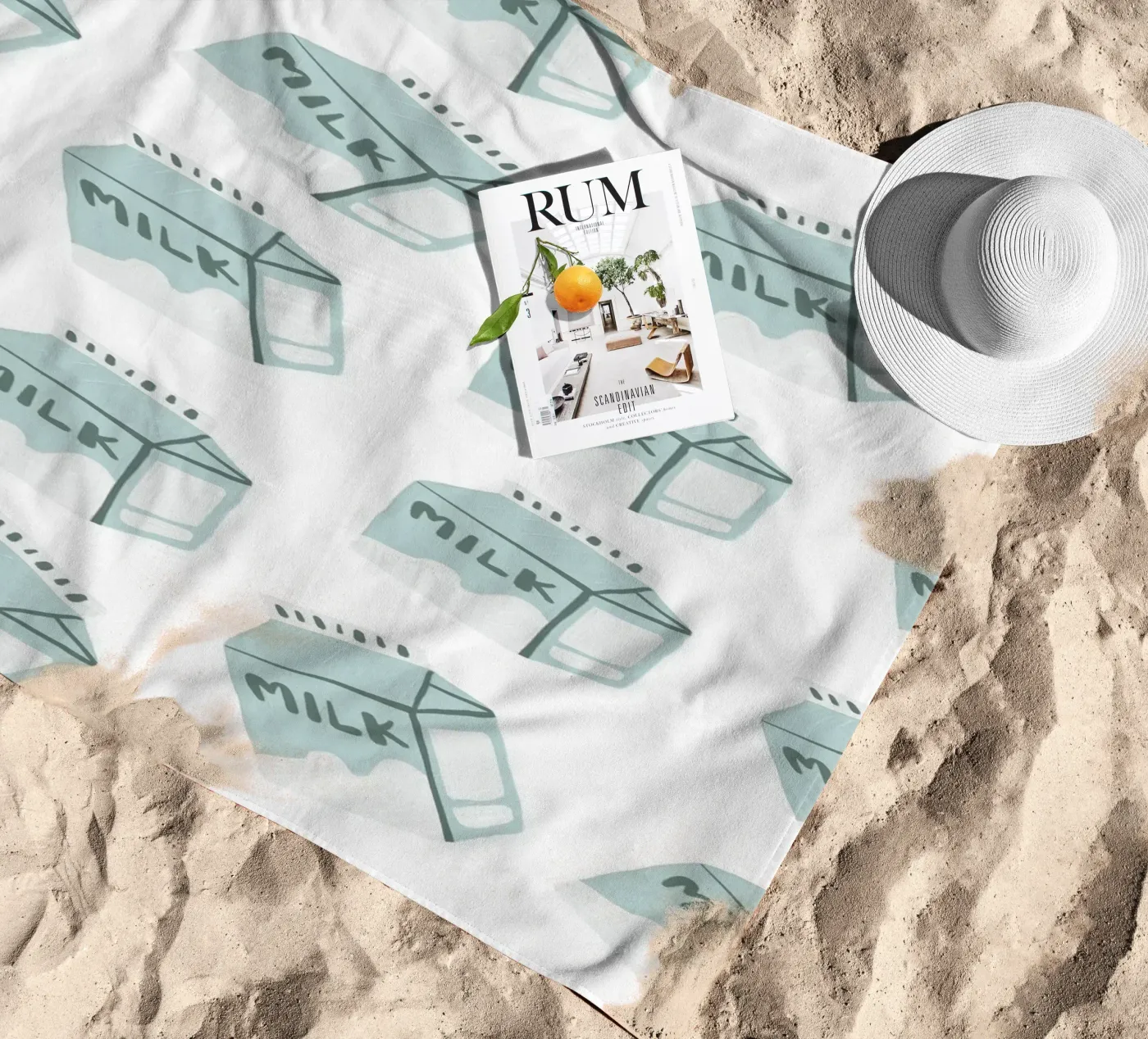 Milk telo mare da Happypatterns