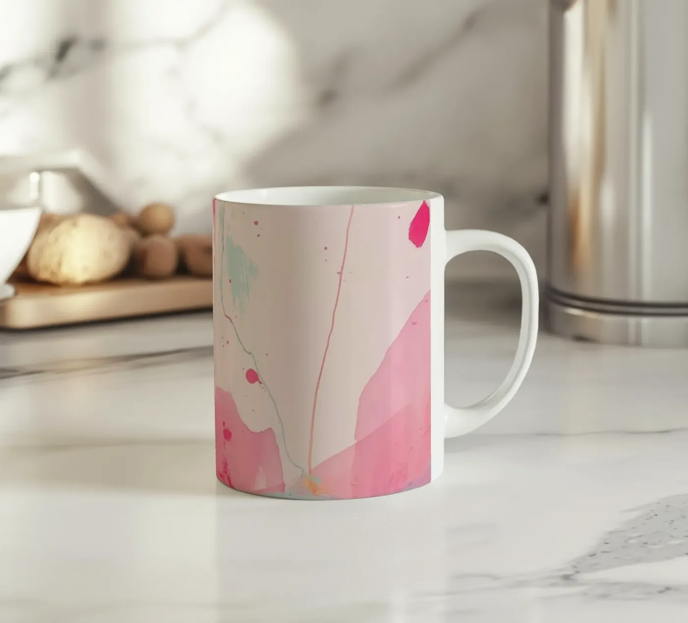 Soft Sky ceramic mug by Bold Type Co.