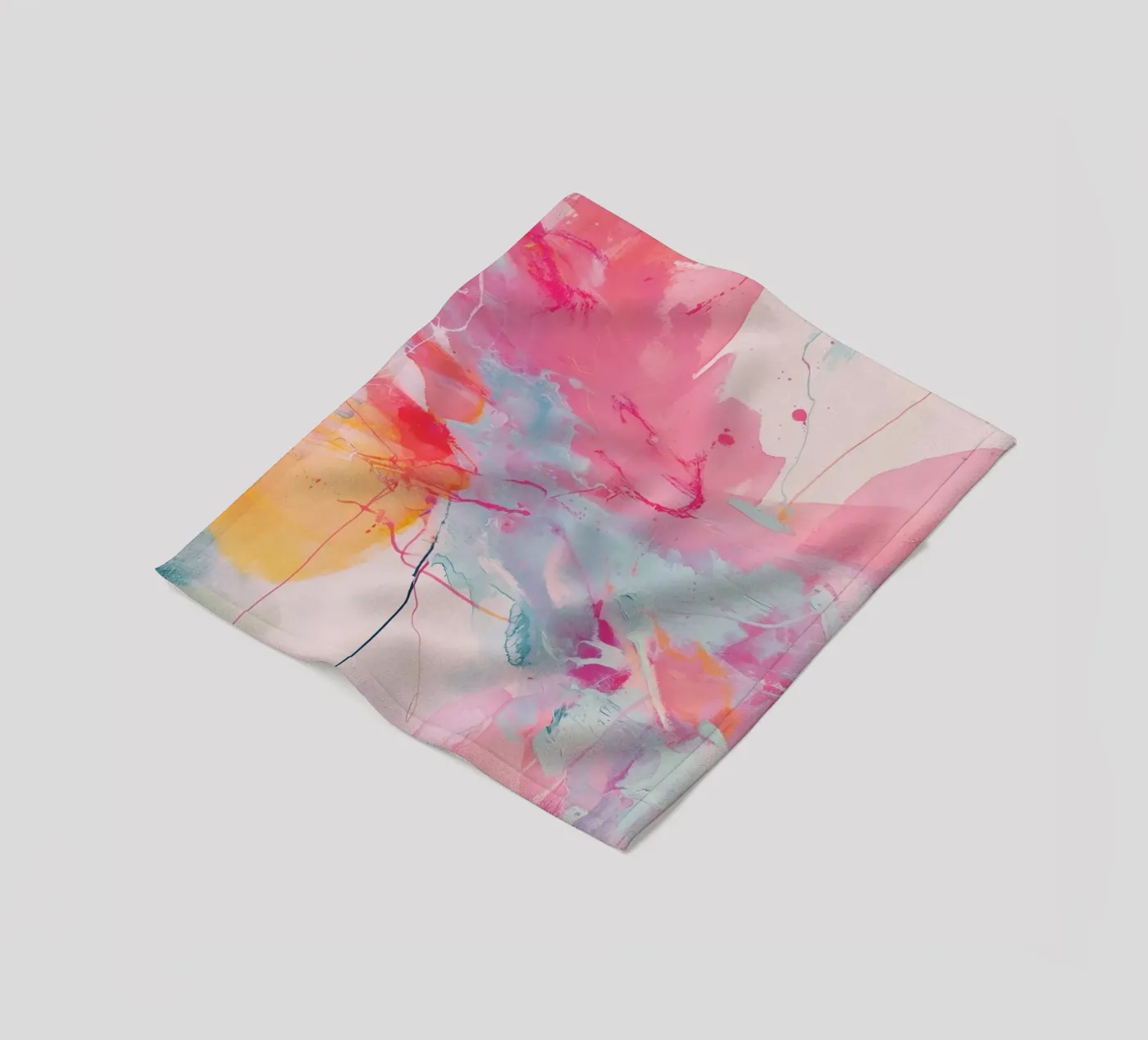 Soft Sky fleece blanket by Bold Type Co.