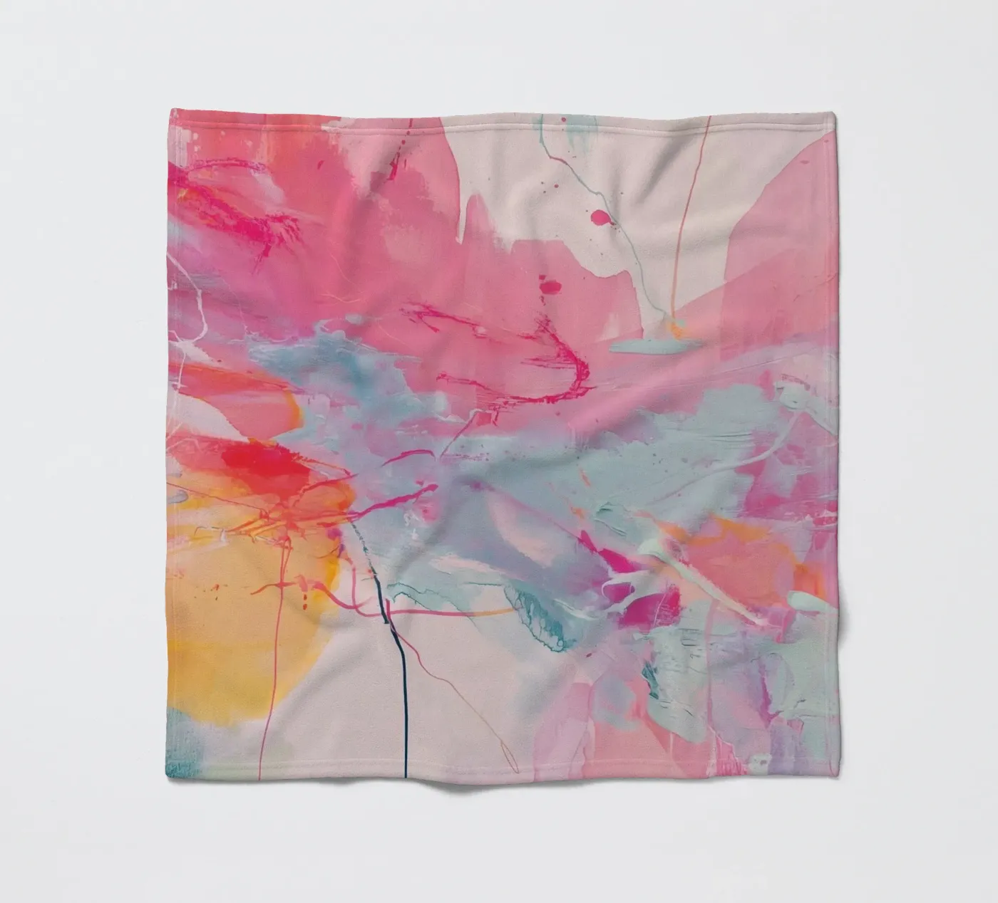 Soft Sky fleece blanket by Bold Type Co.