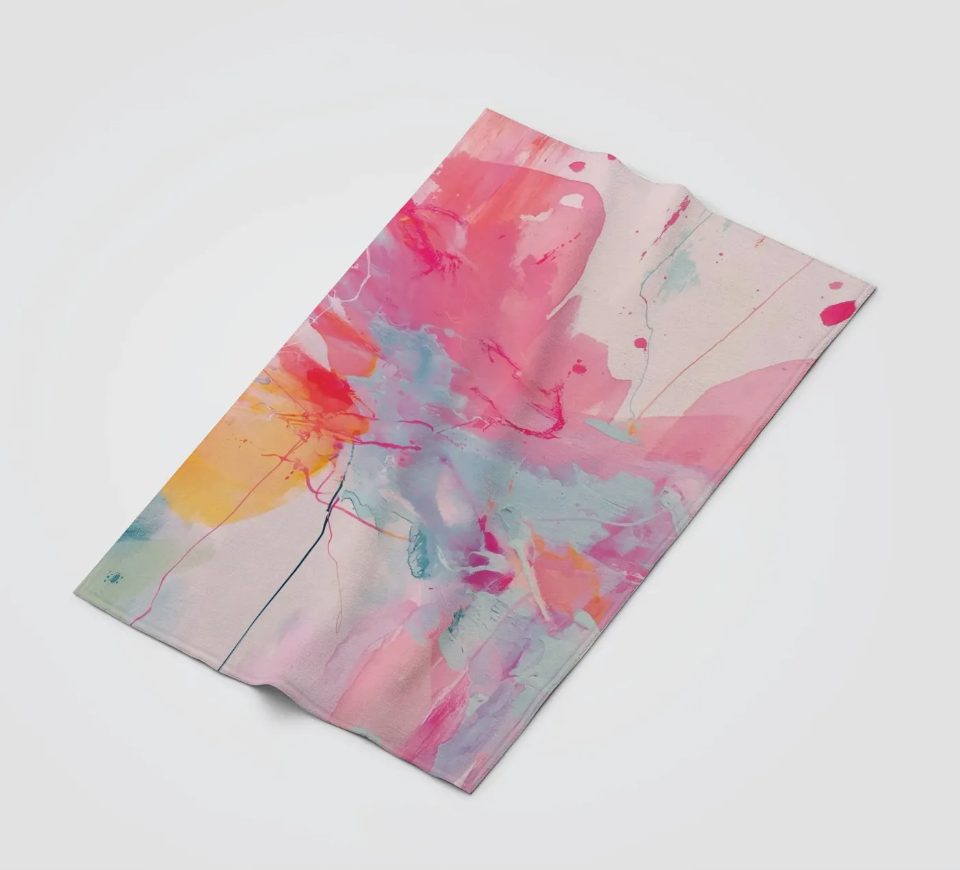 Soft Sky fleece blanket by Bold Type Co.