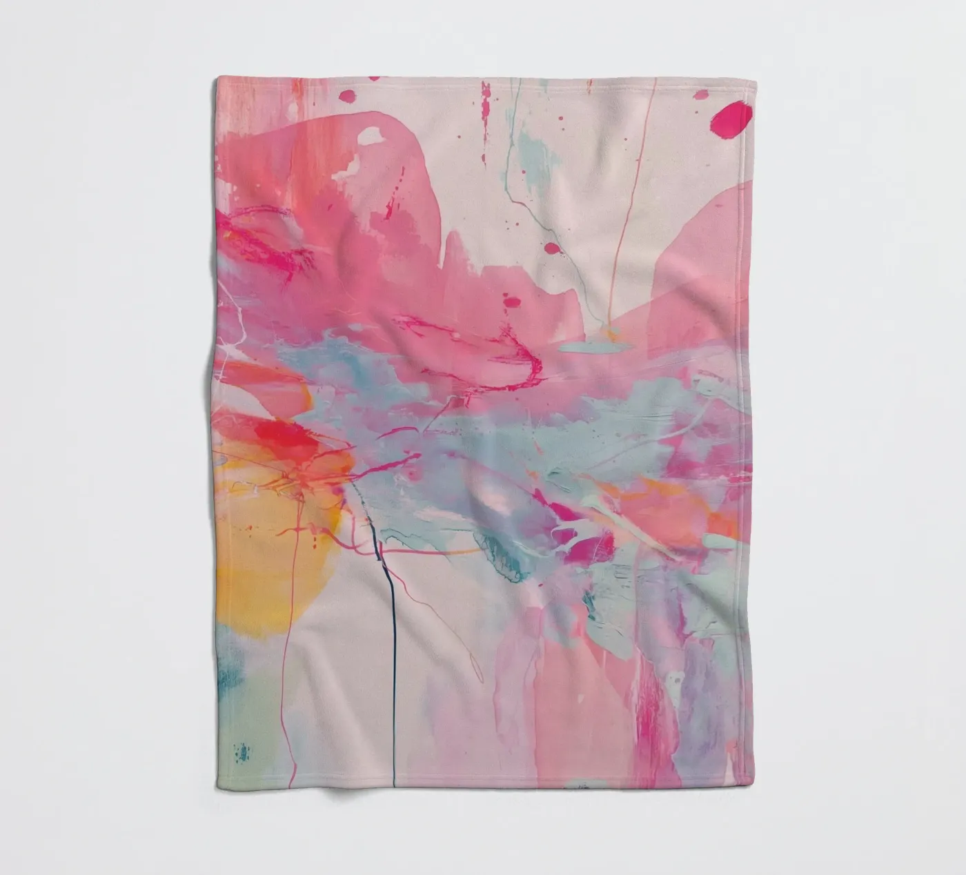 Soft Sky fleece blanket by Bold Type Co.
