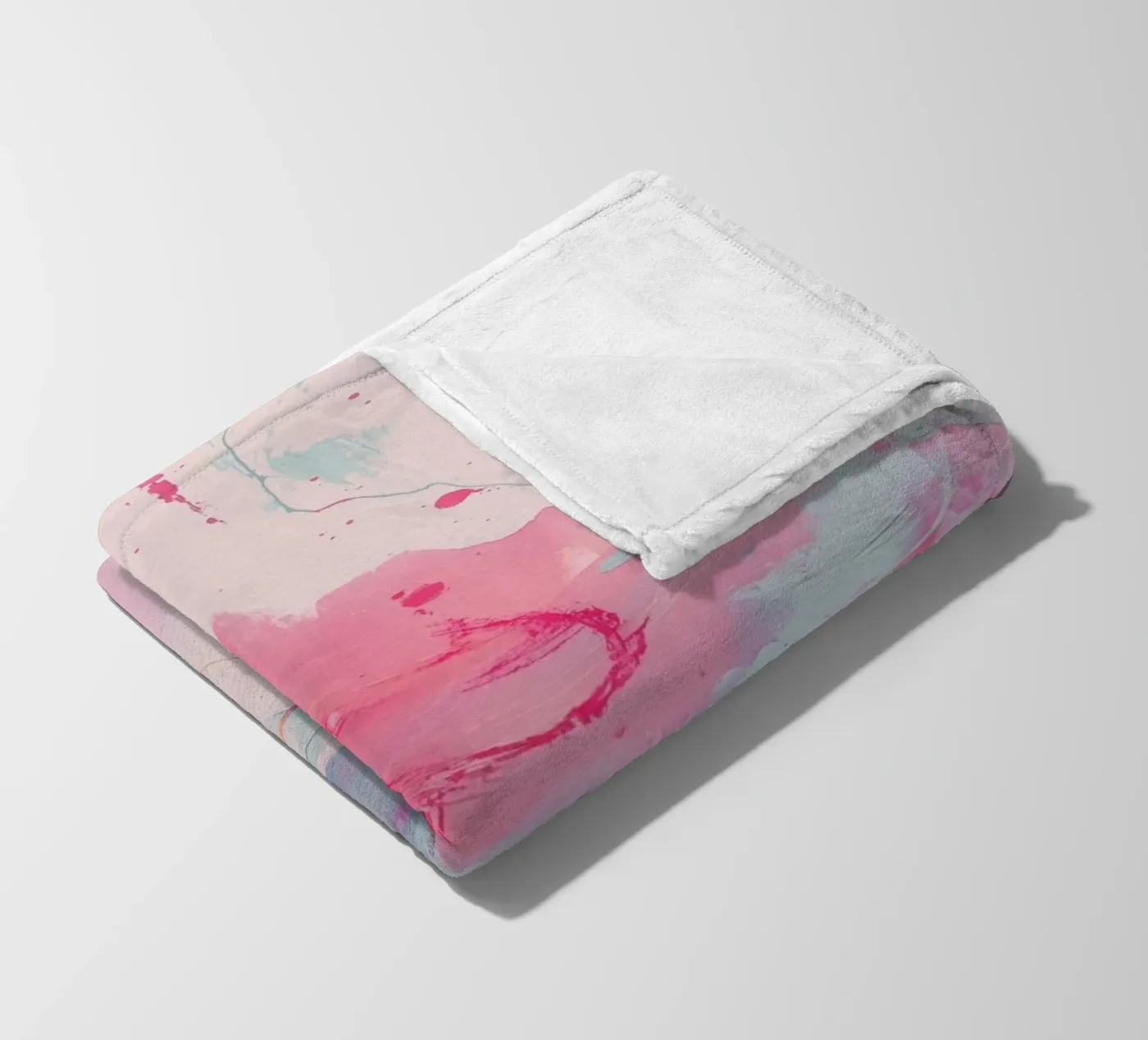 Soft Sky fleece blanket by Bold Type Co.