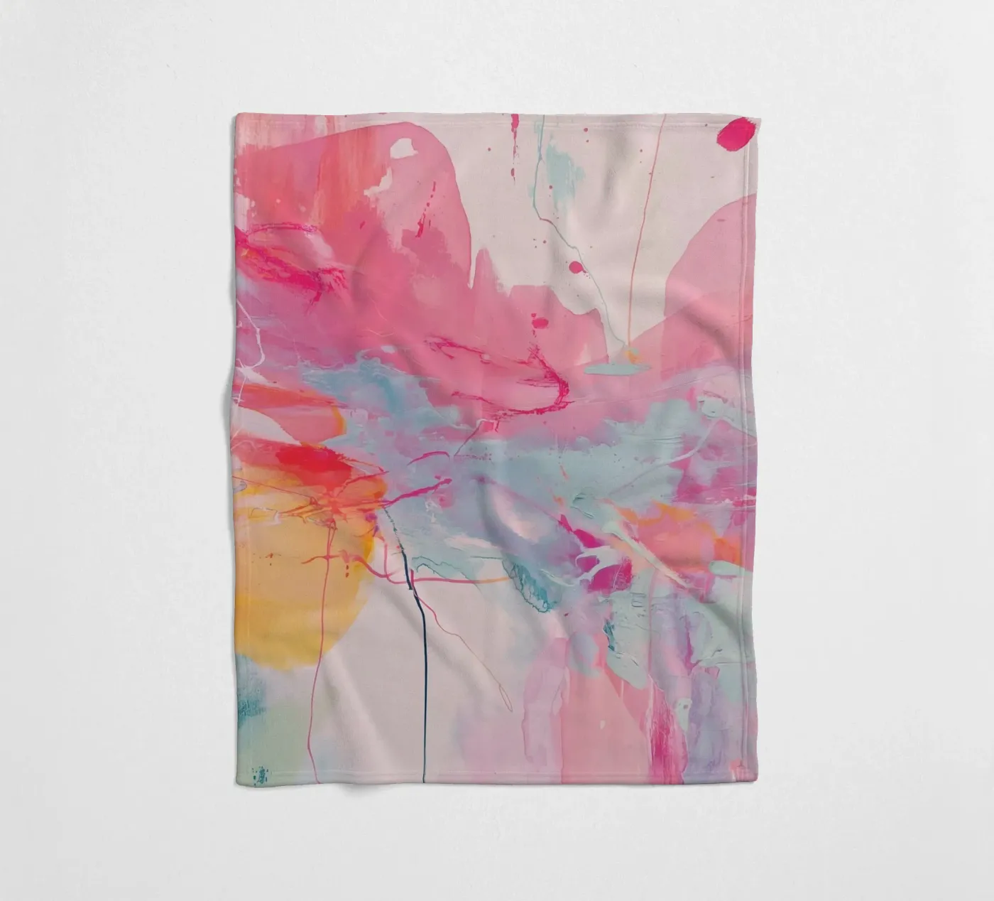 Soft Sky fleece blanket by Bold Type Co.