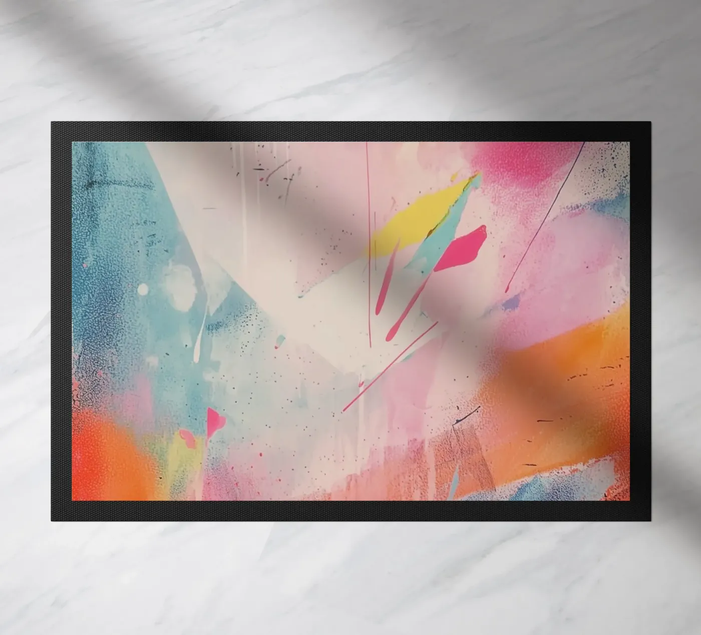 Levendig prisma deurmat van Bold Type Co.