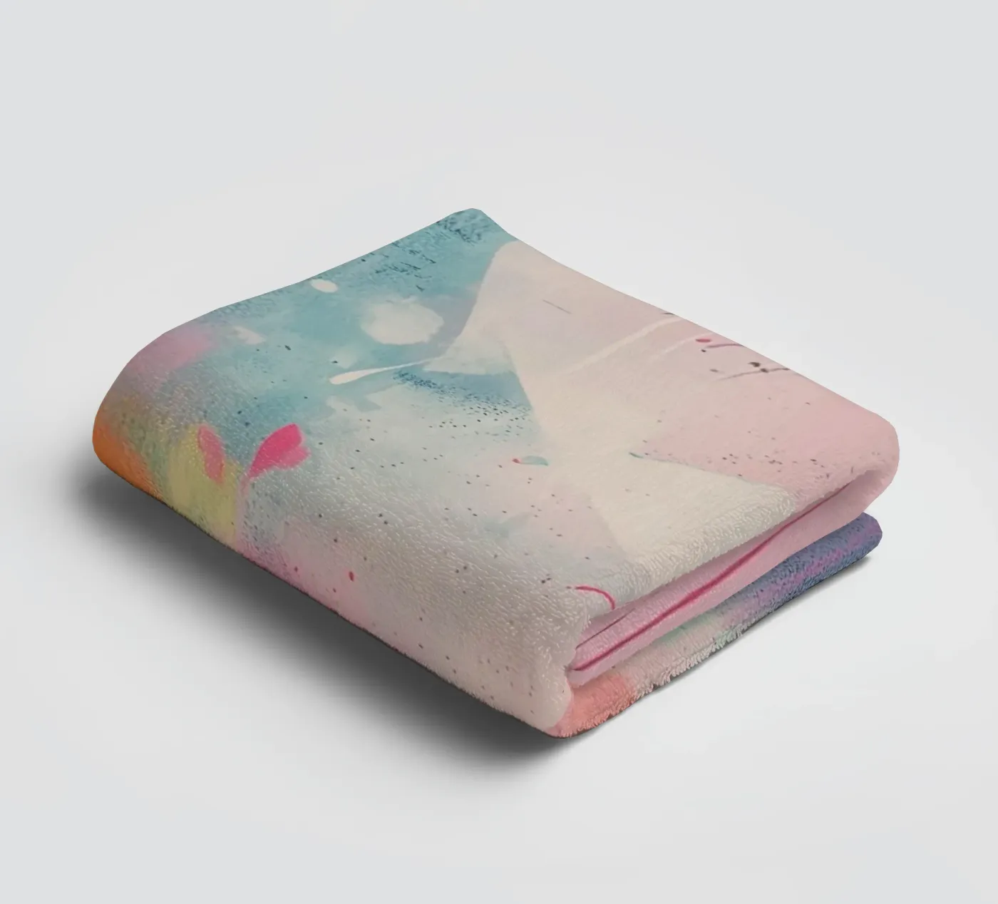 Levendig prisma badhanddoek van Bold Type Co.