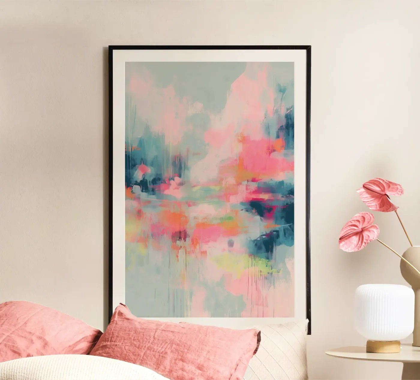 Pink Mist poster da Bold Type Co.