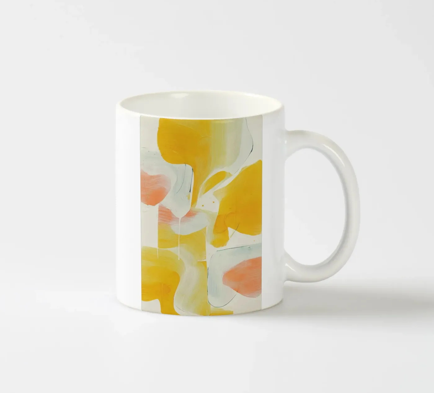 Warm Flow ceramic mug by Bold Type Co.