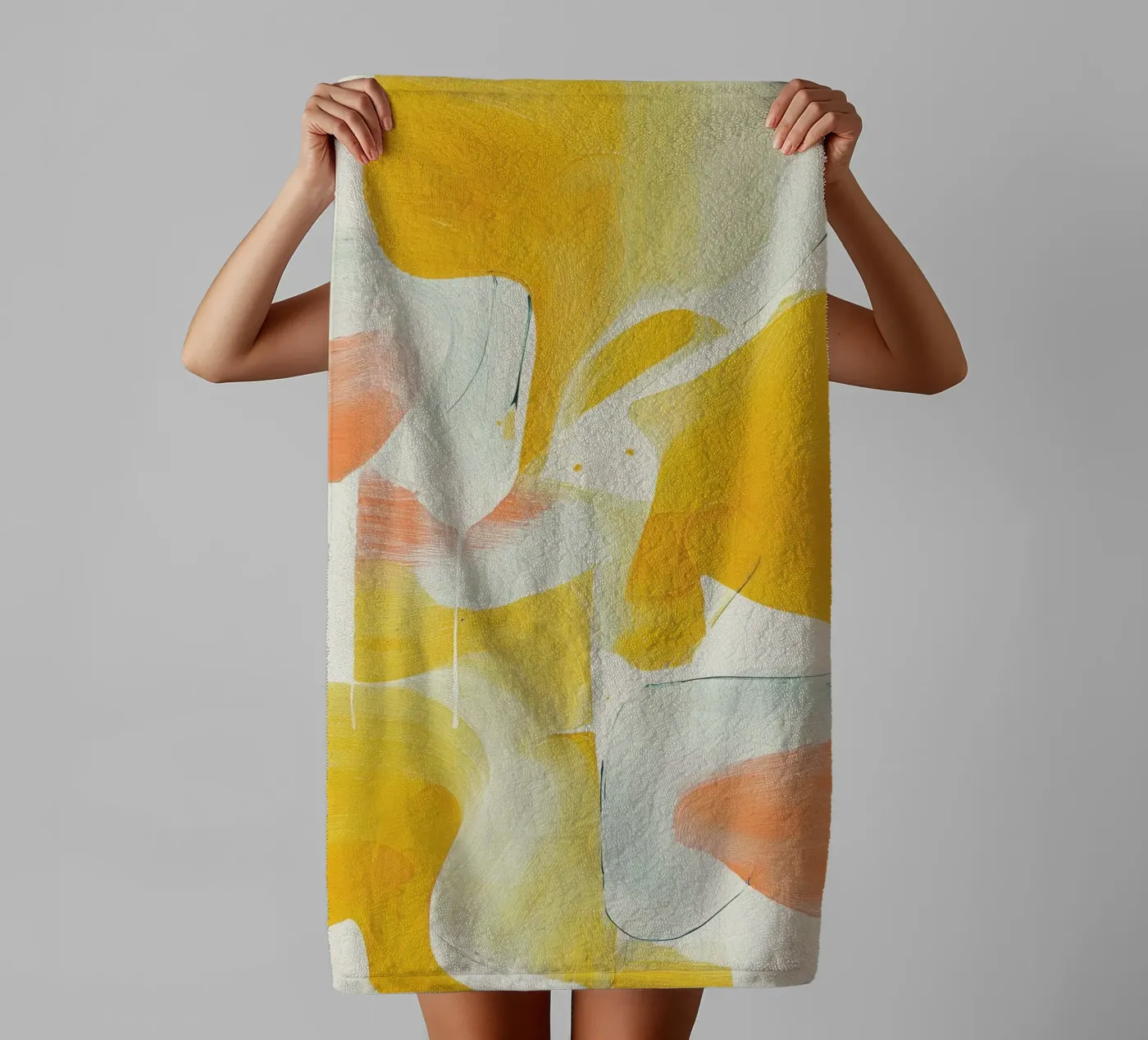Warm Flow towel by Bold Type Co.