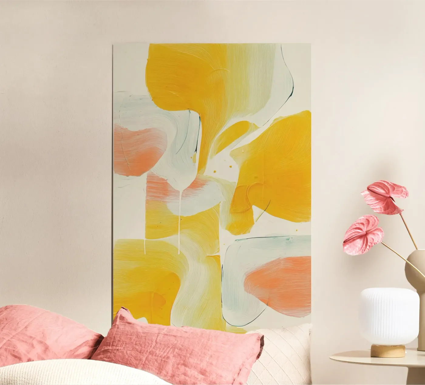 Warm Flow Poster von Bold Type Co.