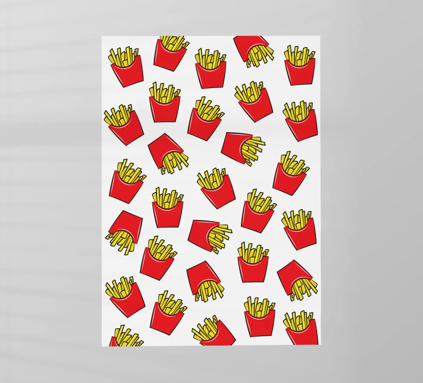 Fries pellicola backlit da Happypatterns