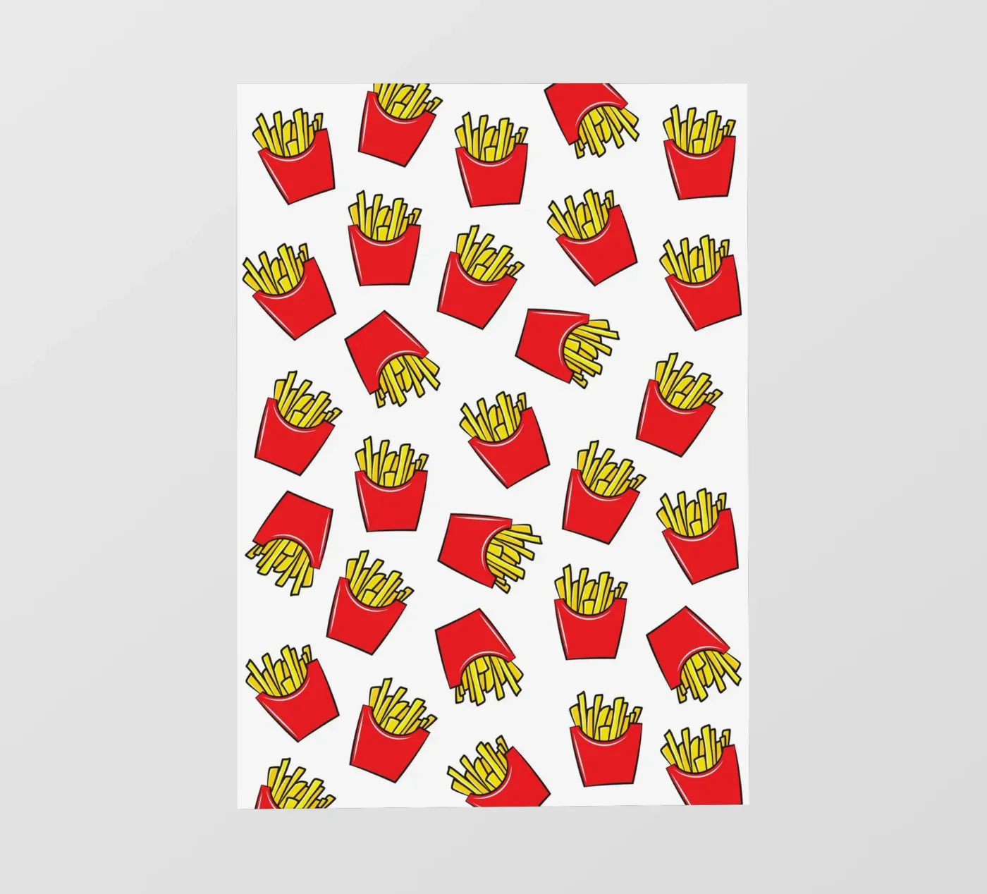 Fries pellicola backlit da Happypatterns