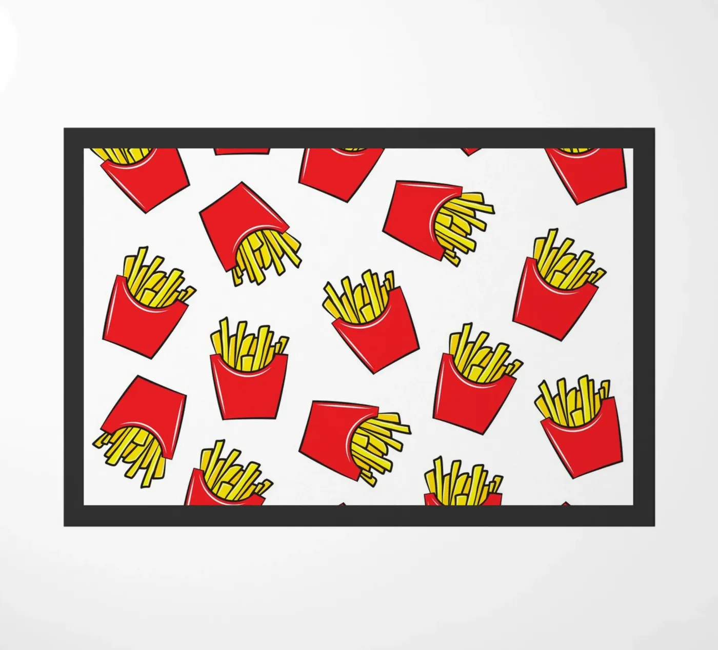 Fries Fußmatte von Happypatterns