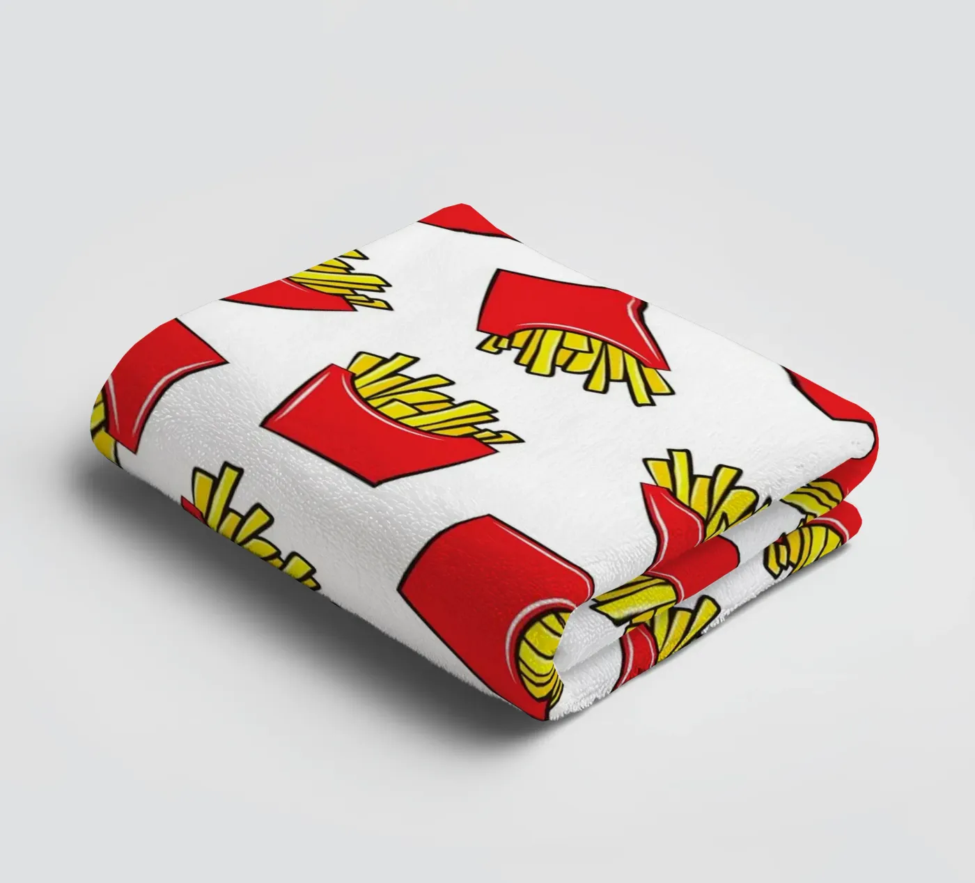 Fries badhanddoek van Happypatterns