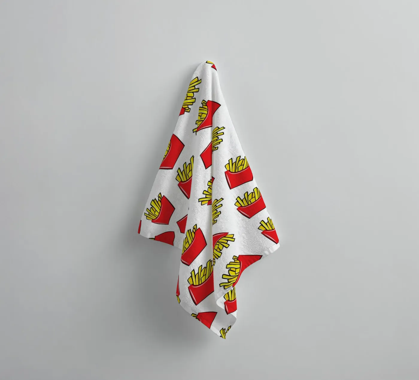 Fries badhanddoek van Happypatterns