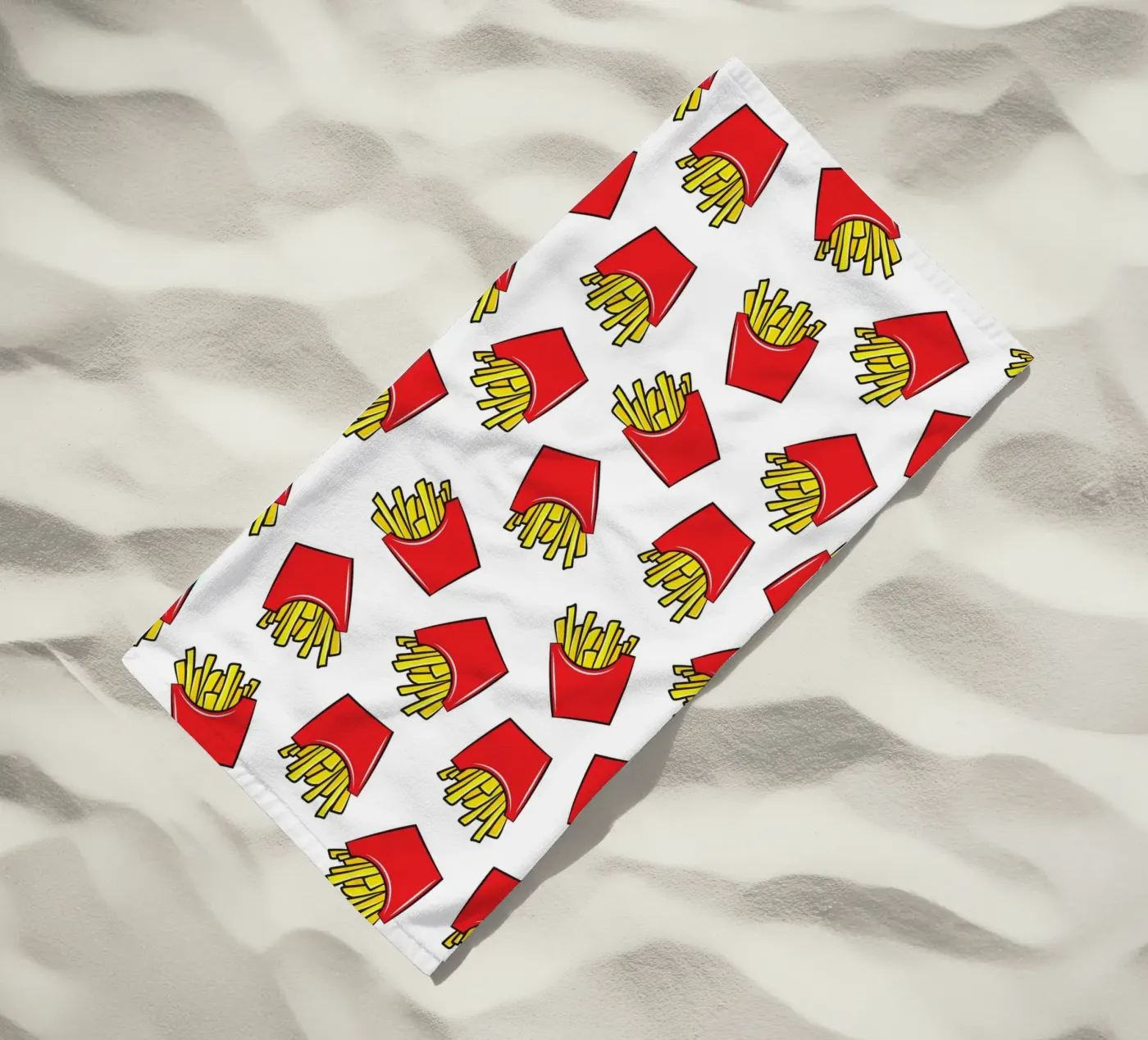Fries telo mare da Happypatterns