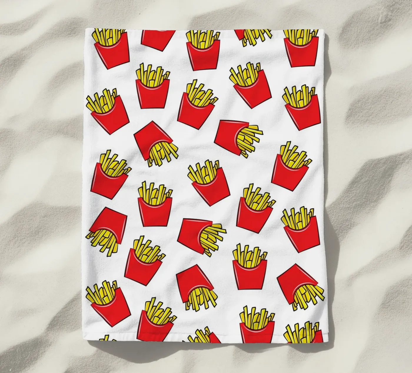Fries telo mare da Happypatterns
