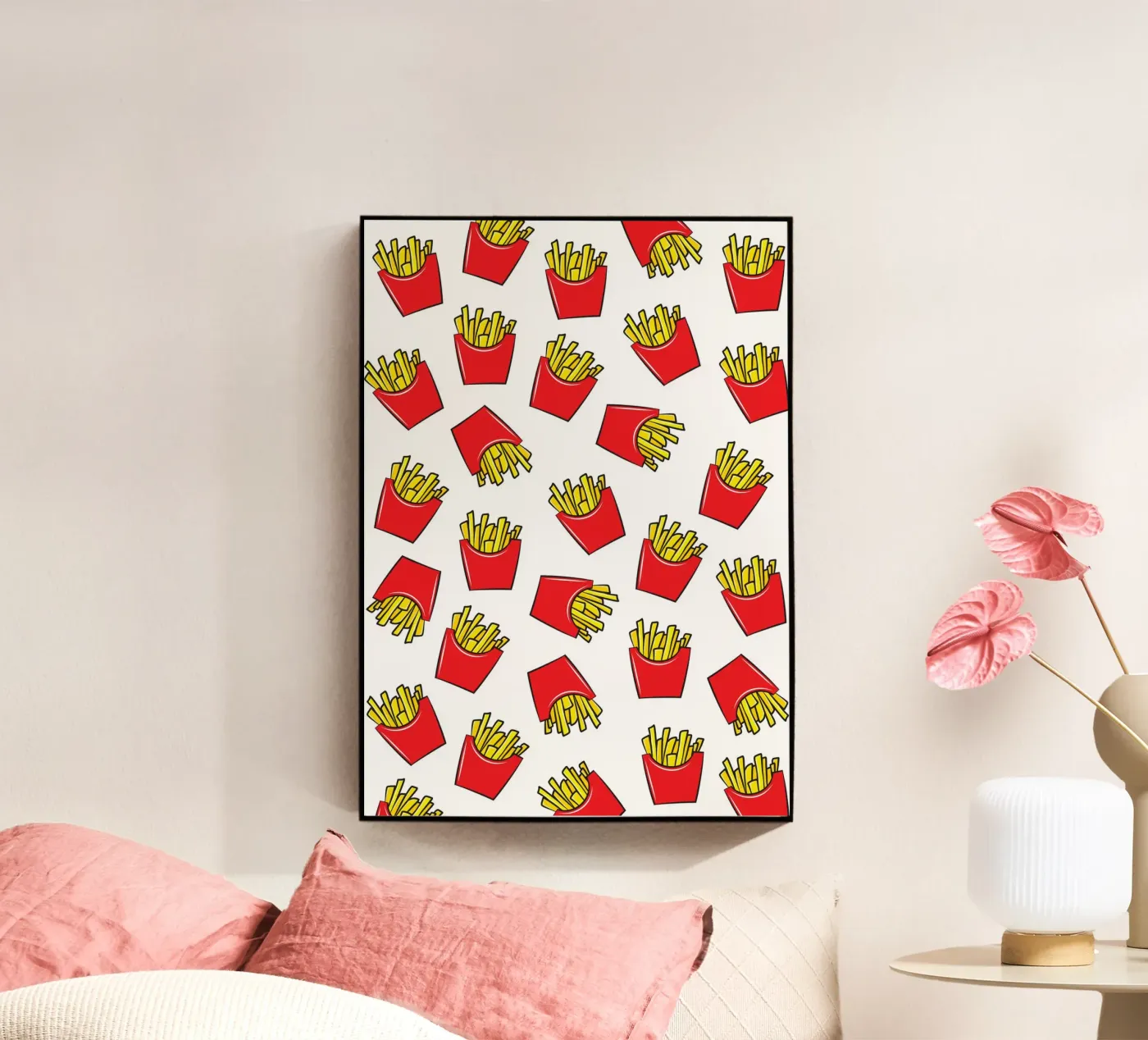 Fries plexiglas de Happypatterns