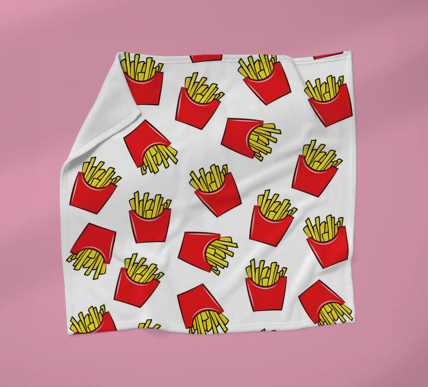 Fries Fleecedecke von Happypatterns