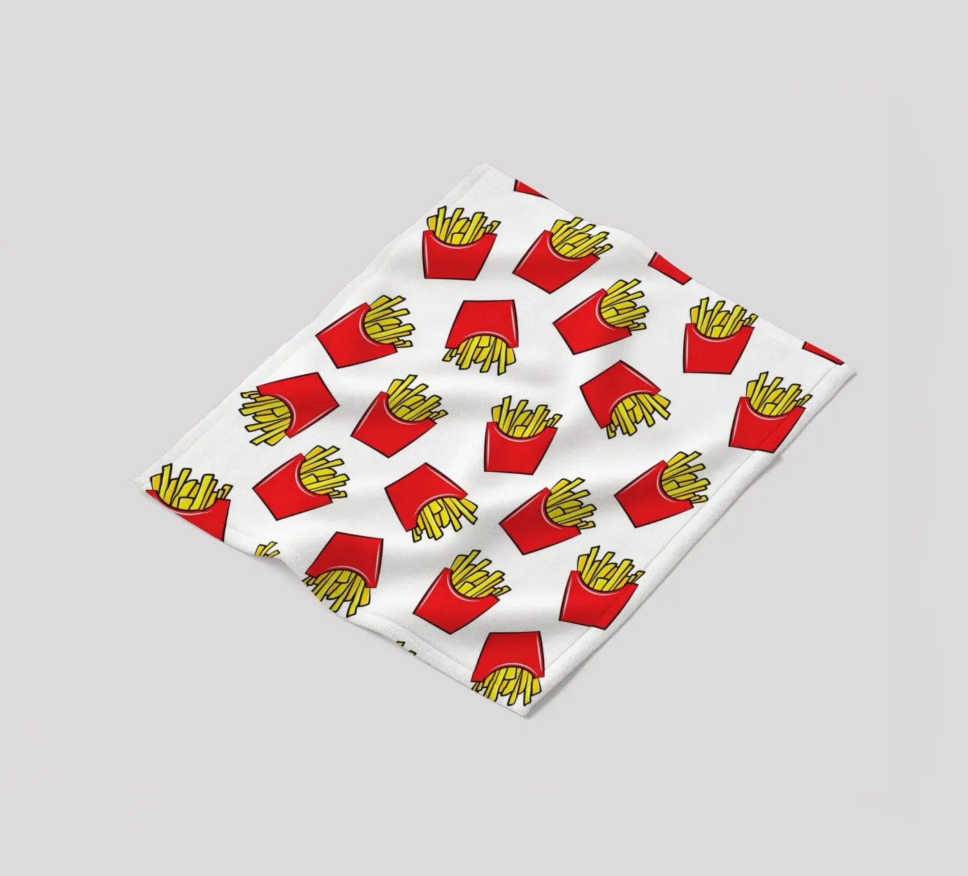 Fries Fleecedecke von Happypatterns