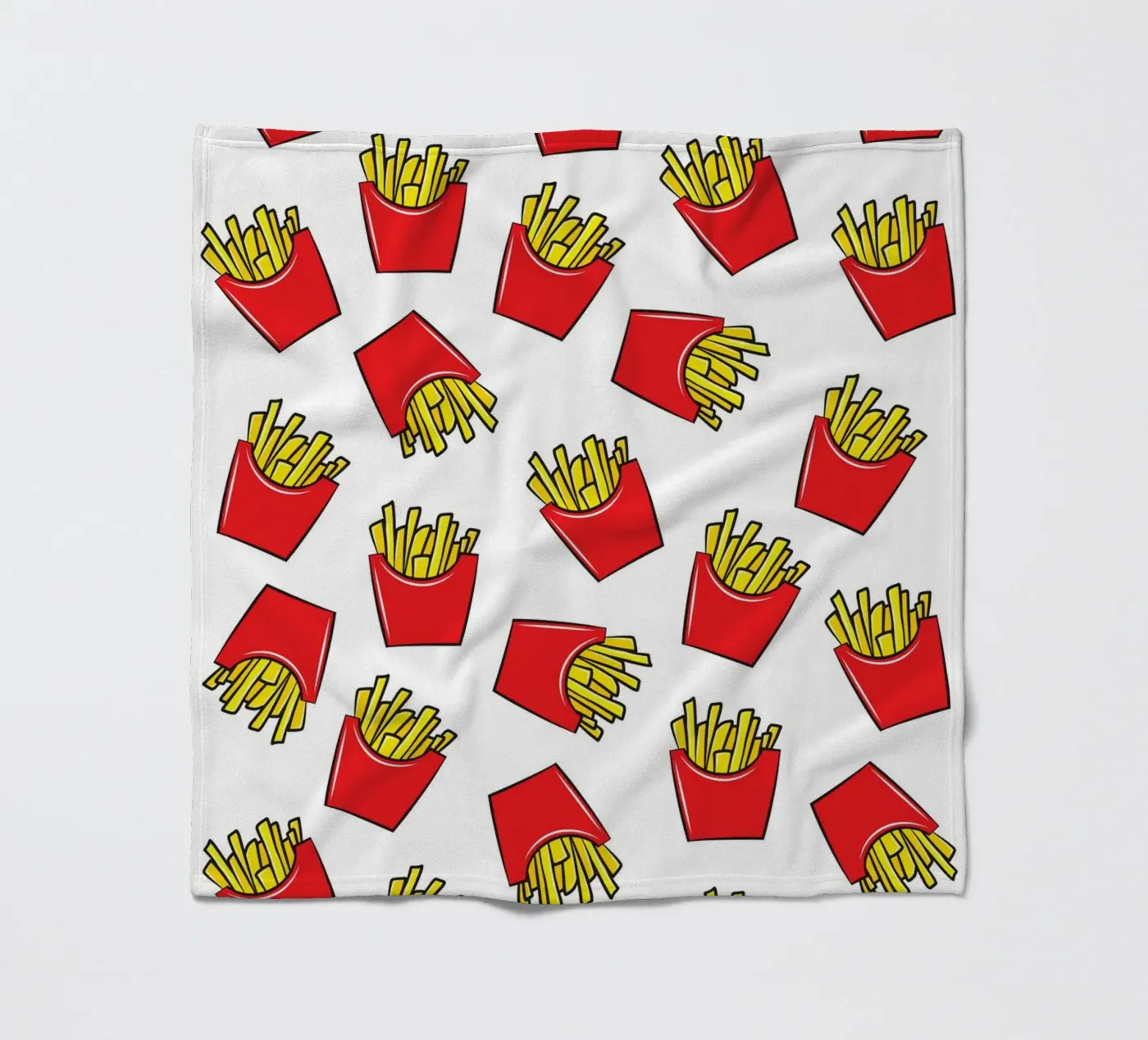 Fries Fleecedecke von Happypatterns