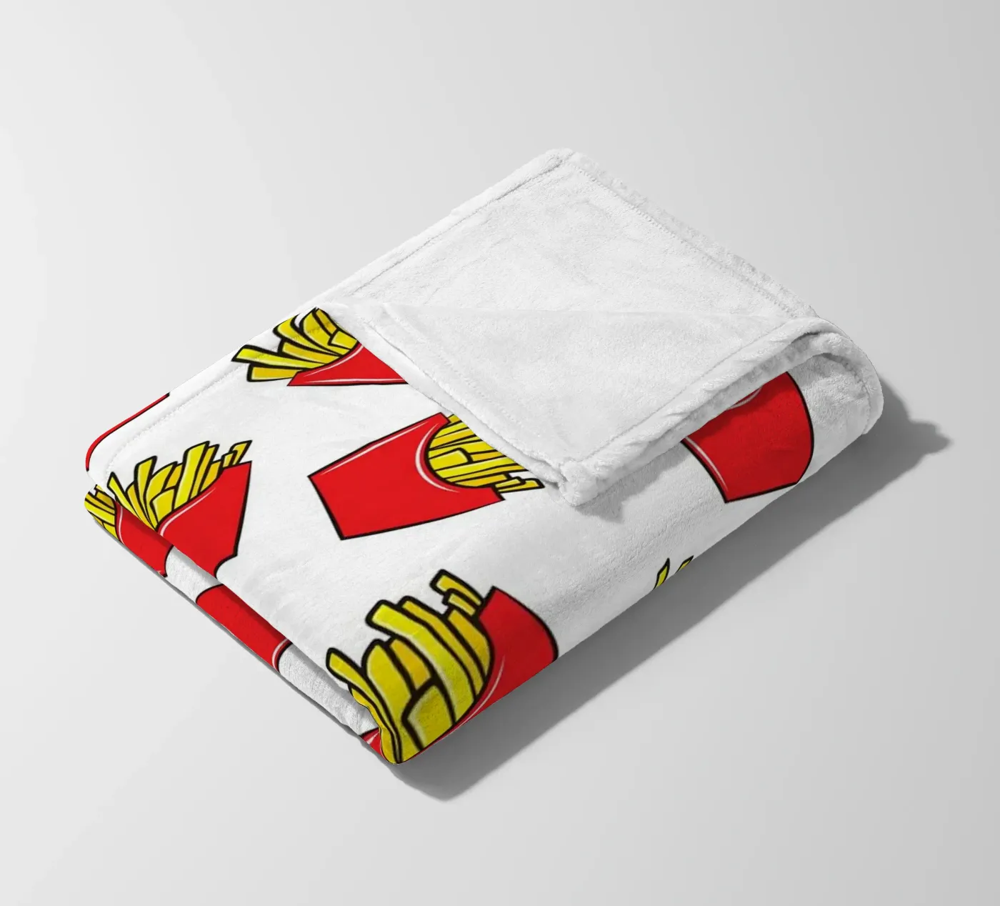 Fries Fleecedecke von Happypatterns