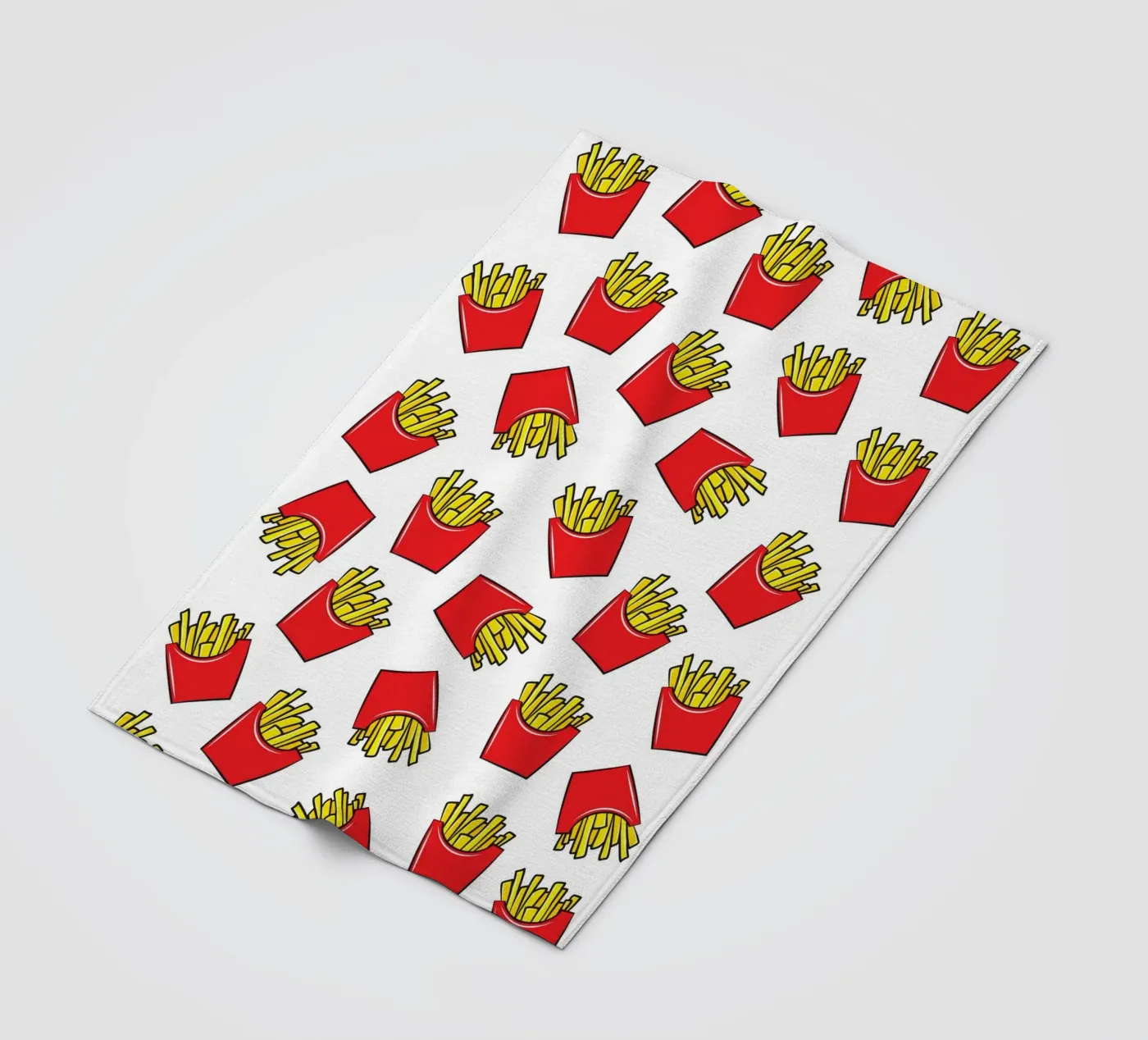 Fries Fleecedecke von Happypatterns
