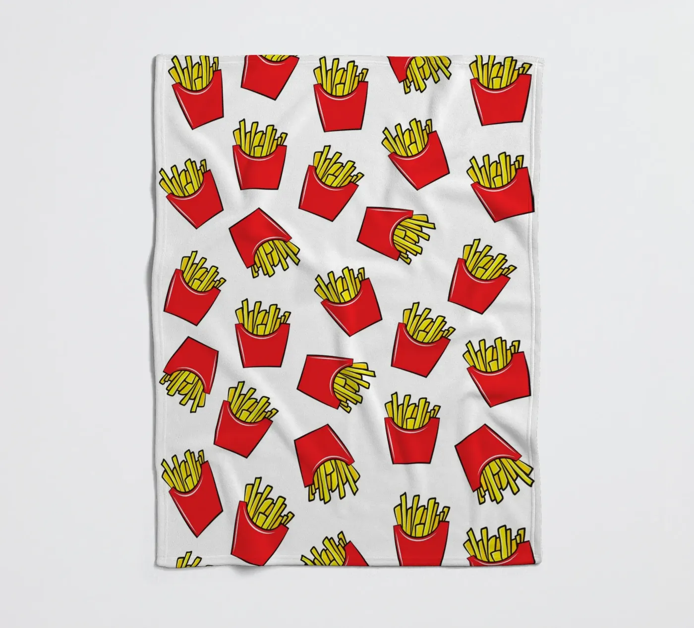 Fries Fleecedecke von Happypatterns