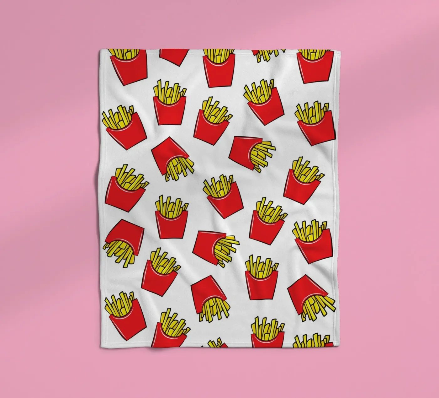 Fries Fleecedecke von Happypatterns