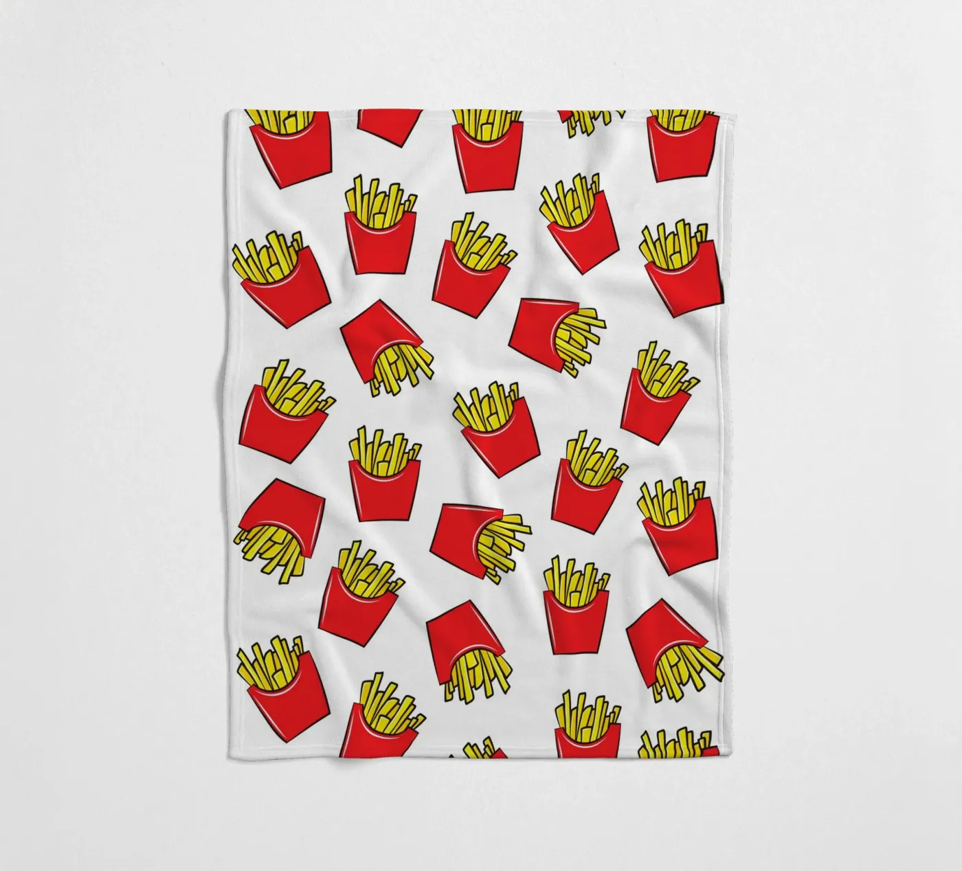 Fries Fleecedecke von Happypatterns
