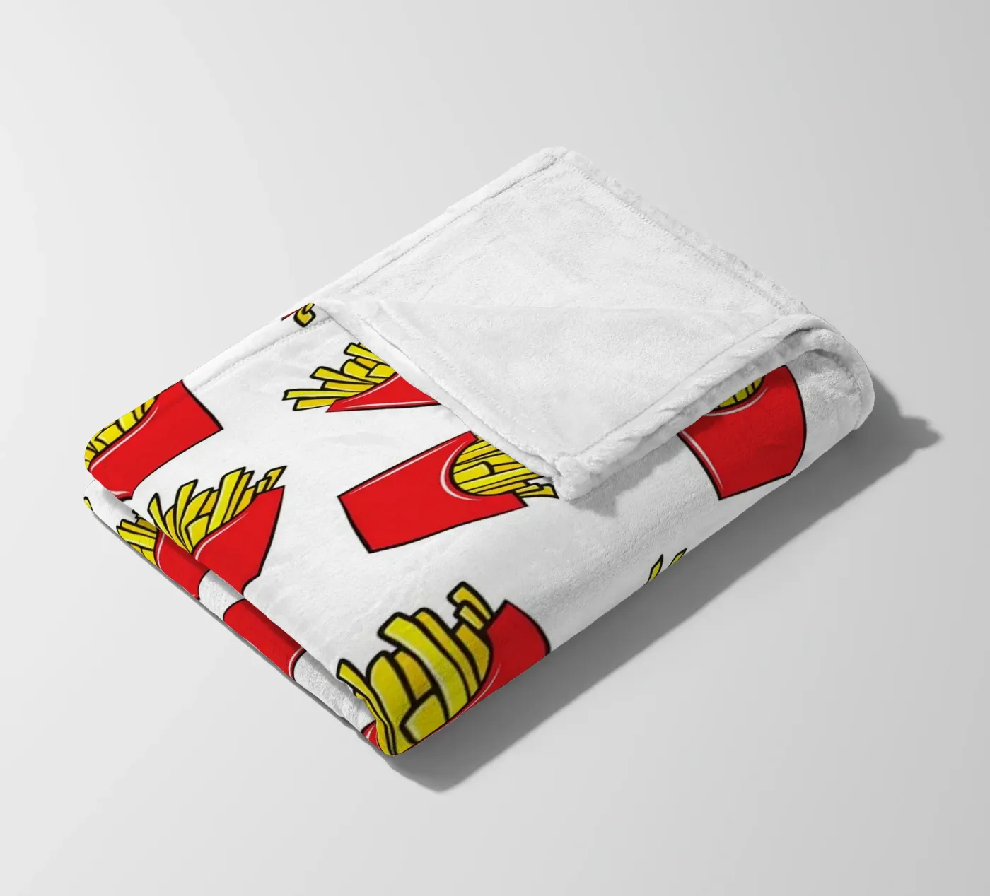Fries Fleecedecke von Happypatterns